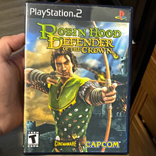 Capcom Robin Hood: Defender of the Crown PS2 Manual Included Action Teen NTSC