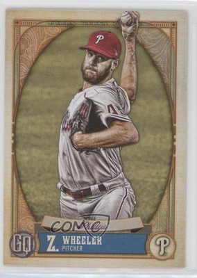 2021 Topps Gypsy Queen Team Script Font Swap Zack Wheeler #135 0hu7