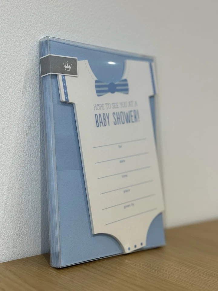 Hallmark Baby Shower Invitation cards set of 10 - Brand New in Packaging - Image 4 of 4