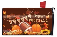 Briarwood Lane Family & Football Mailbox Cover