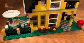 VTG Lego Creator 3 in 1 #4996 Beach House COMPLETE + 3 Manuals WARPED BENT BASE