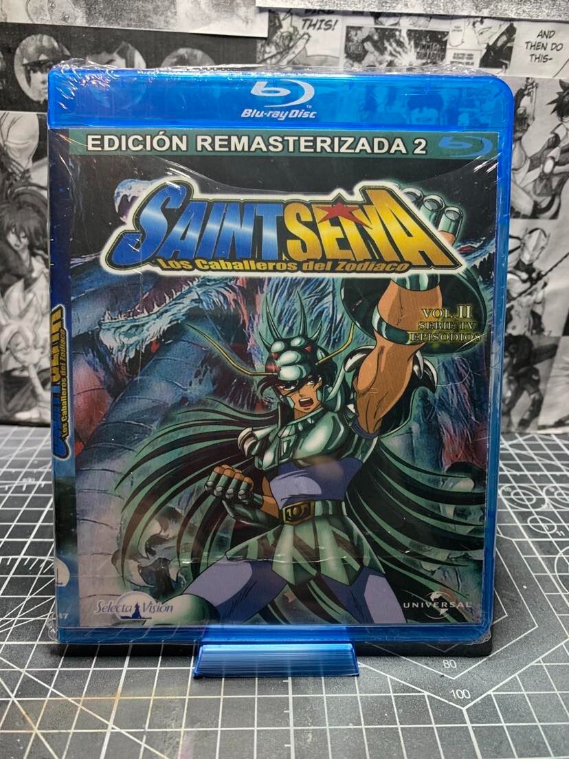 Los Caballeros del Zodiaco: Set COMPLETO 11 BLU-RAYs Espanol
