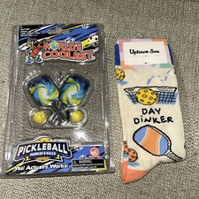 World  s Coolest And Smallest Pickleball Paddles And Balls Keychain  Uptown Sox