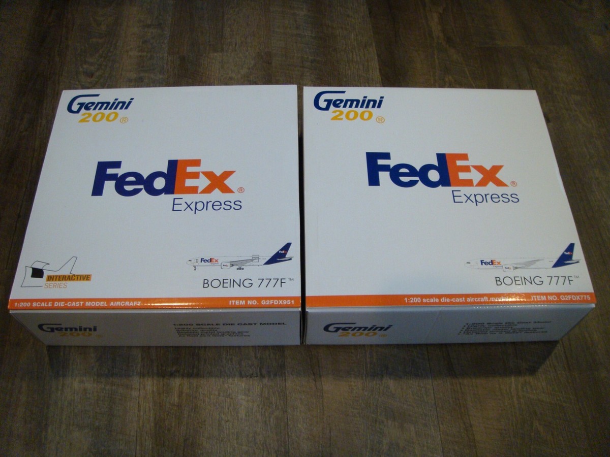 Gemini 200　1/200 フェデックス　FEDEX　B777-200F Gemini200 1/200 FedEx B777F Unboxing and Review - YouTube