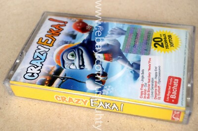 CRAZY FROG IN-GRID BOB SINCLAR DJ TREFILOFF RARE UKR ORIGINAL TAPE CASSETTE