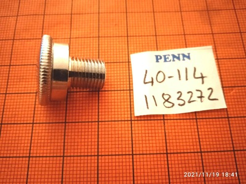 Stand Penn 114H 6/0 Support Stand Pour Moulinet Penn Senator 114H / 6/0 - Référence 30-114, Neuf, Argenté, Fabrication USA Stand Penn Senator 114H