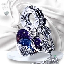 Pandora Wall-E & Eve Glow-in-the-dark Dangle Charm 792518C01