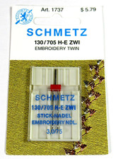Schmetz Embroidery Twin 130/705 H-E ZWI 3,0/7...
