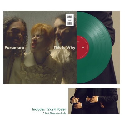 PARAMORE This is Why LP Limited Edition Green Colored Vinyl