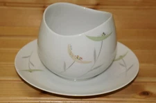 Thomas THO59 Gravy Boat or Sauce Bowl with Underplate, 7"