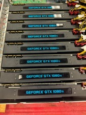Lot (8)  Pny Geforce Gtx 1080 Ti 11gb Gddr5x Graphics Card Gmx108tn3ibgt1ktpbafb