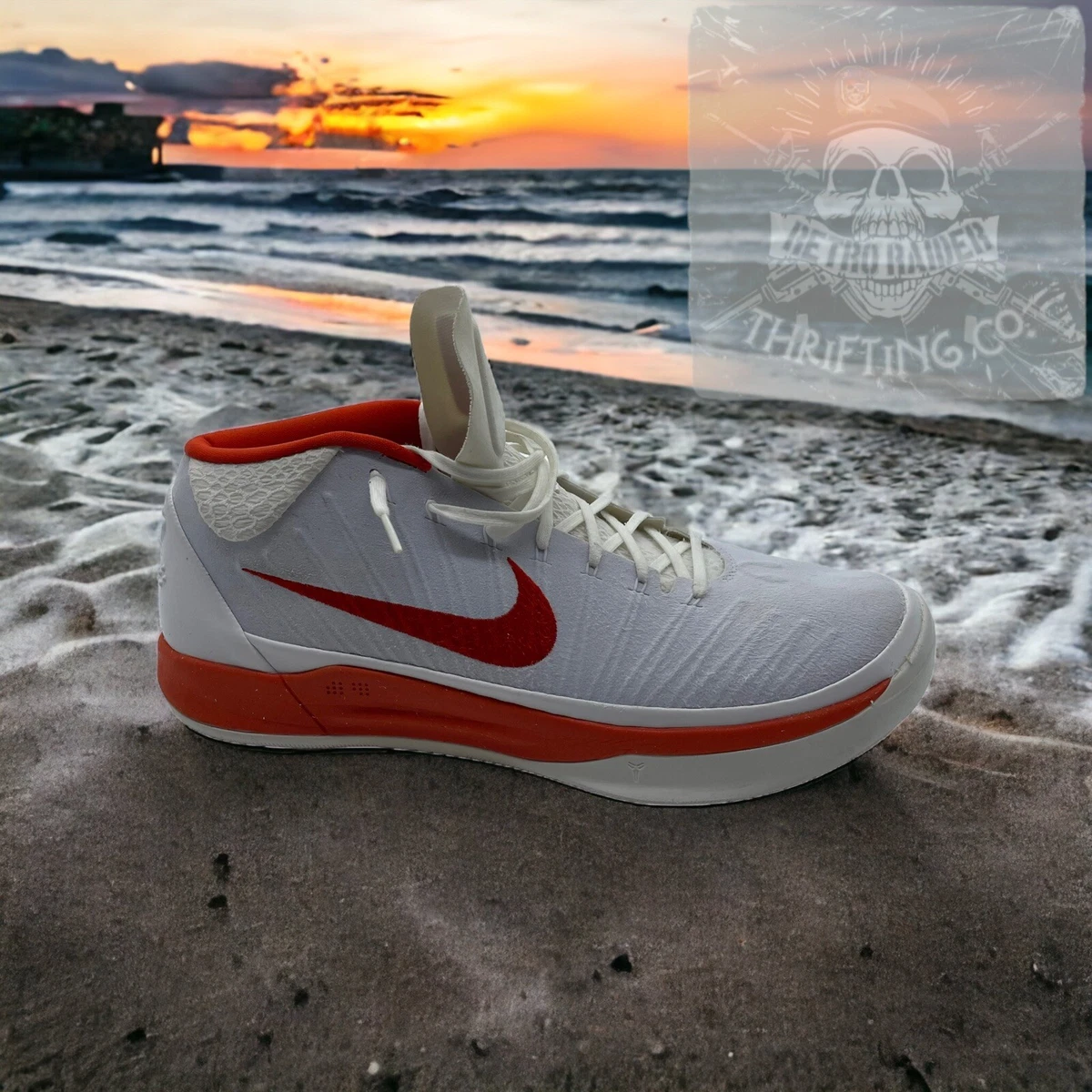 2017 Nike Kobe AD TB Promo Orange White Mens Basketball Shoes Size 16.5