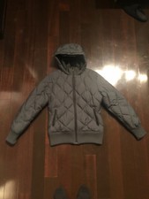 Merrell Womens Green Down Quilted Puffer Jacket Medium M