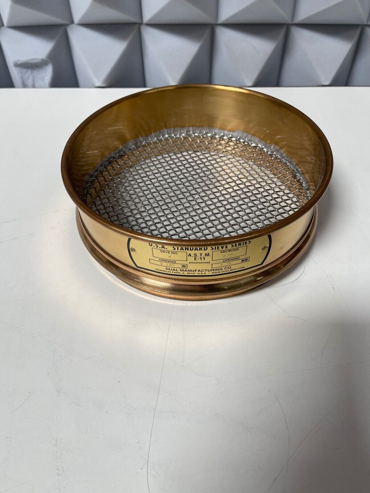 Sieve Brass Frame and 304 Stainless Steel Screen 8