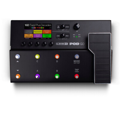 Line 6 POD Go Guitar Amp Model & Multi-Effects Processor Pedal