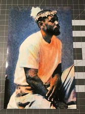 Kendrick Lamar Poster 11x17 Iconic Hip Hop Rap Poster Wall Art print Gift