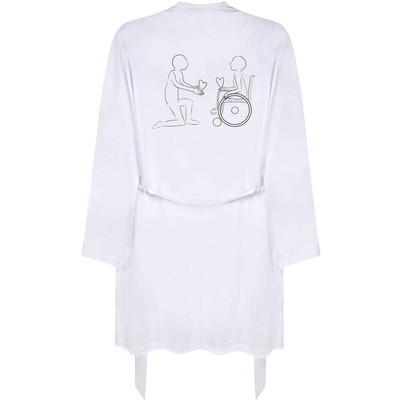 'Humans In Love' Adult Dressing Robe / Gown (RO047565)