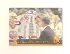 WAYNE GRETKY 1999-00 Upper Deck Century Legends Great Moments #GM4 Oilers HOF