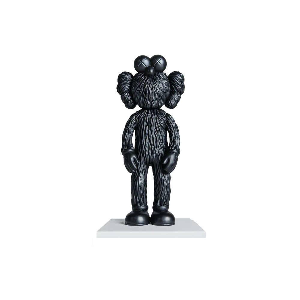 kaws bff ブラック BFF Time off Black sculpture by Kaws - Dope! Gallery