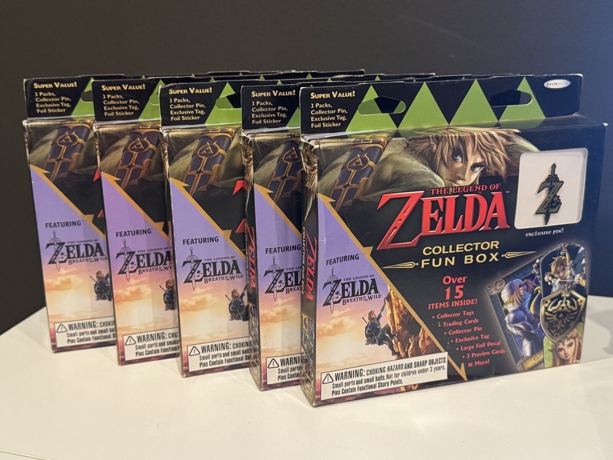 ZELDA コレクションボックス　新品未開封 Secret Stones Pins Collection (BOX) - The Legend of Zelda