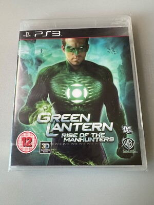 Green Lantern Rise of the Manhunters PS3 PAL FACTORY SEALED TADELLOS BLES01116