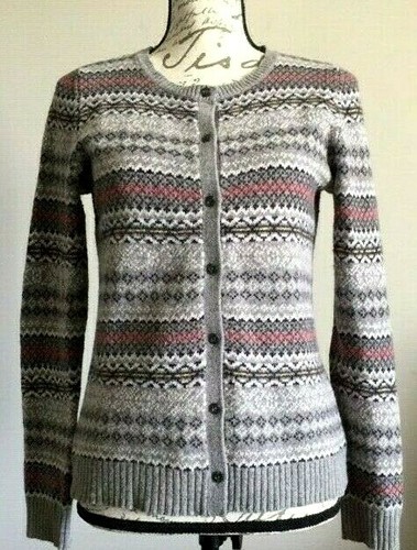 Eddie Bauer womens sz small Petite gray 