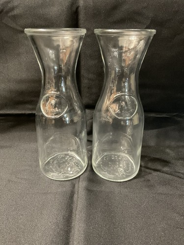 Anchor Hocking Carafe Clear Glasses Half Liter 2 pc - Picture 2 of 4