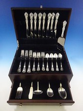 Alvin Chateau Rose Antique US Sterling Silver Flatware-Sets for