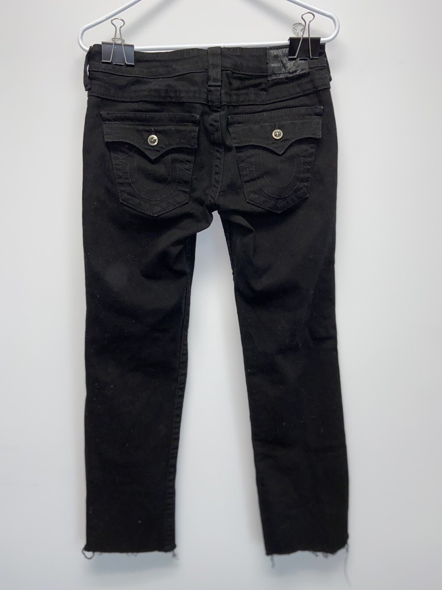 true religion ブラックデニム　レア　早い者勝ち 黒タグ　io true religion ブラックデニム レア 早い者勝ち 黒タグ io