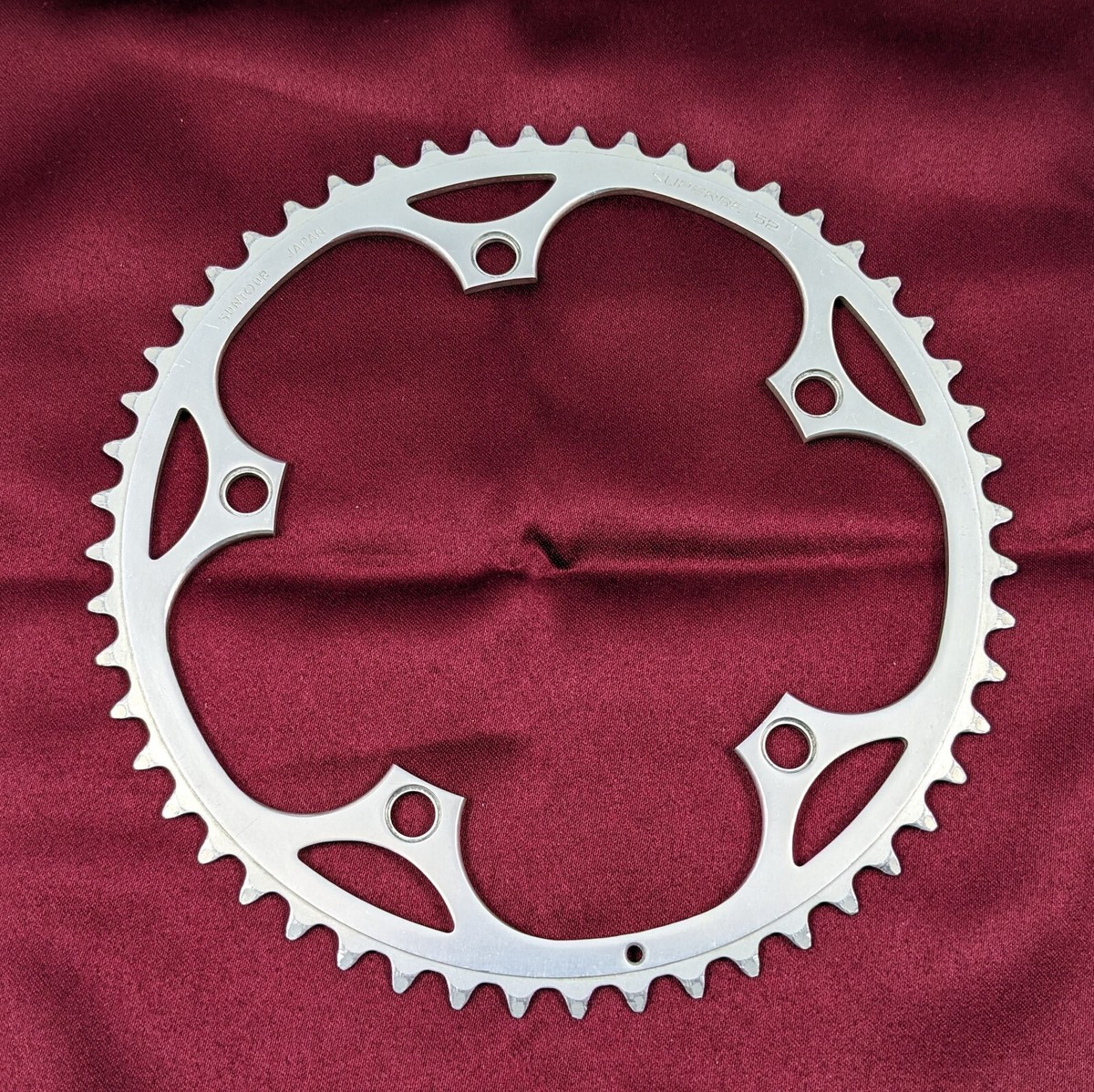 Vintage Suntour Chainring Superbe 52T 144 BCD 3/32 | eBay