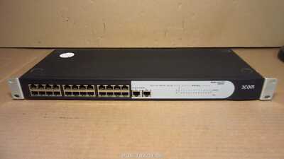3Com 3CBLUF26 Baseline 2026 / HP JD020A V1405-24-2g Switch 24-Ports 10/100 +EARS