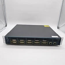 Cisco Catalyst Switch WS-C3550-12G 2x1G RJ-45 10 x GBIC Extension
