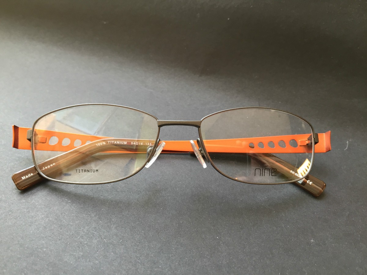 NINE eyewear Denmark 1861 Titanium Glasses Frames Lunettes