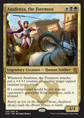 MTG ANAFENZA, THE FOREMOST EXC - ANAFENZA, THE PREMINENTE - KTK - MAGIC