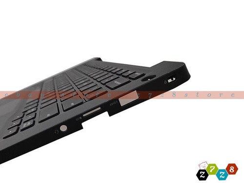 For DELL Latitude 7400 US Keyboard Palmrest Cover Touchpad 06HT9D - Afbeelding 3 van 4