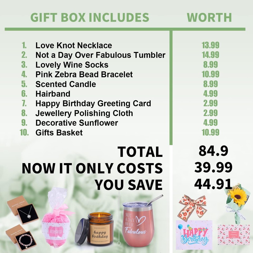 Gifts for Women Birthday Gifts for Women, Mom, Wife Gifts for Her