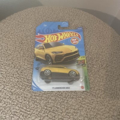 2020 HOT WHEELS #213/250 '17 Lamborghini Urus #1/10 HW Exotics Yellow