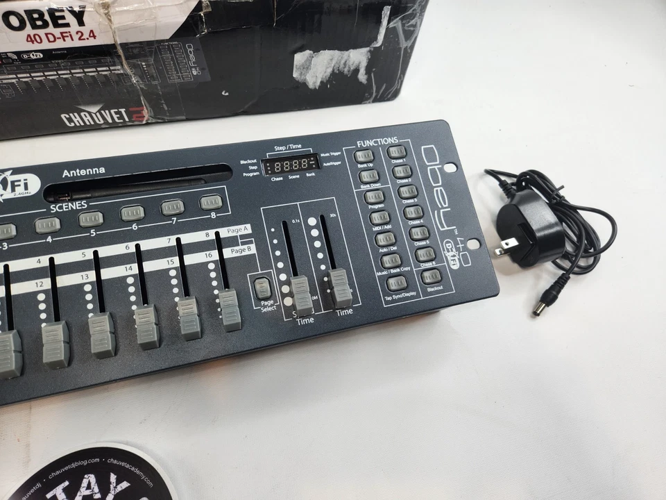 New Chauvet DJ LED Lighting Obey40 D-Fi 2.4 DMC Stage Lighting Controller - Image 3 of 4
