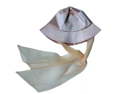Eugenia Kim Toby Bucket Hat Peach One Size NWT