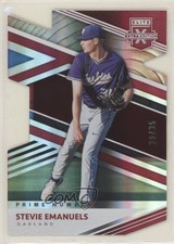 2020 Elite Extra Edition Prime Numbers B Die-Cut 29/35 Stevie Emanuels #164 fm0