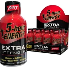 5-hour ENERGY Shot, Extra Strength Berry, 1.93 Oz, 12 Count. Energy Shot 2026