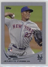 2013 Topps Wrapper Redemption Silver Slate 2/10 Jeurys Familia #271 a4y