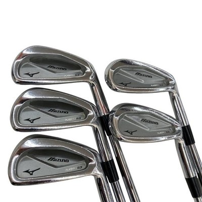 ミズノ　レフティ　アイアン　MP-53 S 4-P 6本 N2257 Mizuno MP-53 6-S Iron Set Men's Right-Hand S Flex USA Golf Clubs