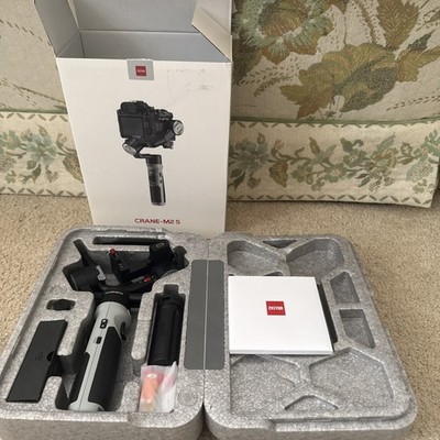 Zhiyun Crane M2S Handheld 3-Axis Stabilizer with all accessories and cables