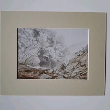 The Falls Of Locky From Killin, Perthshire