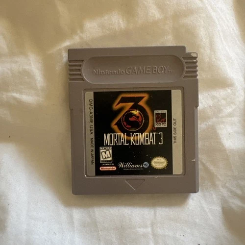 Mortal Kombat 3 Nintendo Game Boy Gameboy Original
