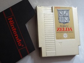 Nintendo NES The Legend of Zelda Gold Cartridge - gebraucht - 