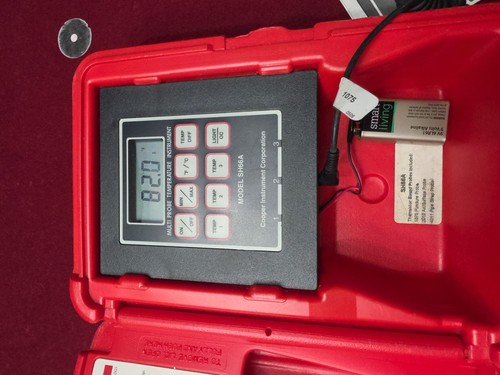 Cooper Atkins SH66A Thermistor Thermometer with LCD Display, Red, -40°F to 300°F - Picture 14 of 20
