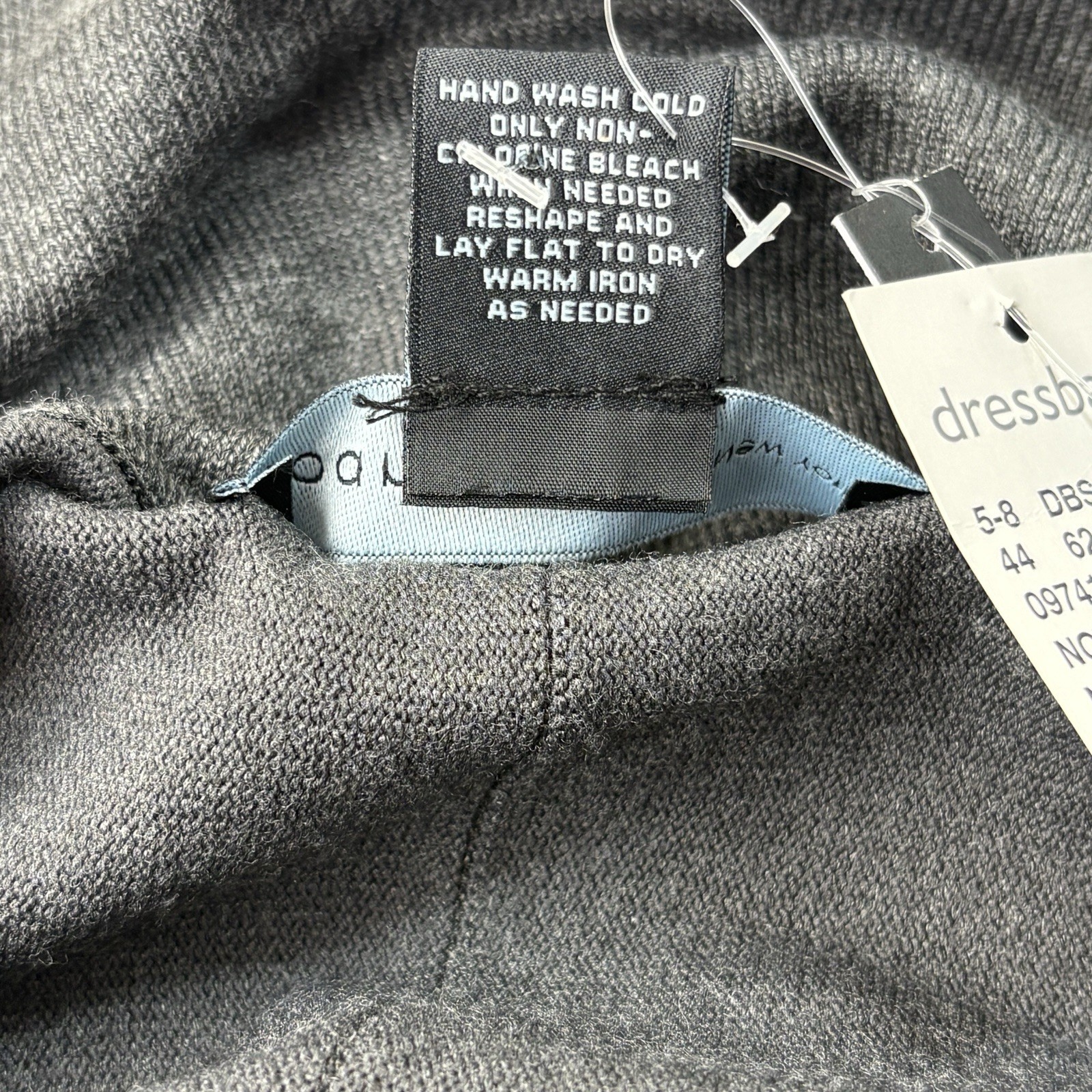 Joan Vass Tunic Top Women Lg L/S Cowl Neck Warm Simple Minimalist Capsule NEW