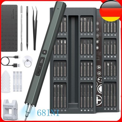 Mini Elektrisch Schraubendreher Set Präzisions Electric Screwdriver 350mAh Akku
